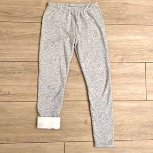 Girls Fleeced Lined Leggings